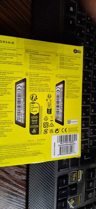 Продаю DDR5 Corsair Vengeance 32GB (2×16) 6000 MHz CL30