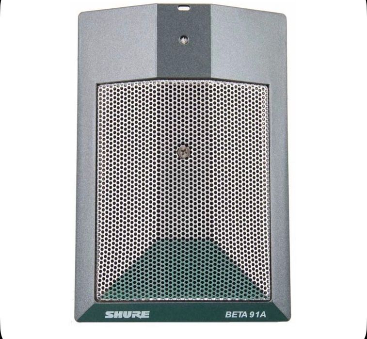 Shure микрофон серый