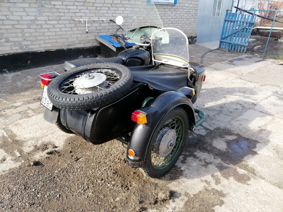 Днепр с приводом на коляску