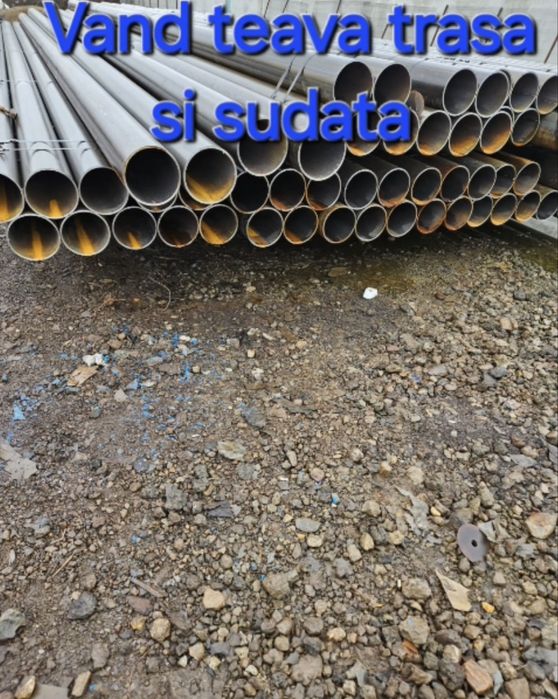 Vand teava dimensiune 168 x 7,1 / 10,9 sprijiniri berlineze / piloni