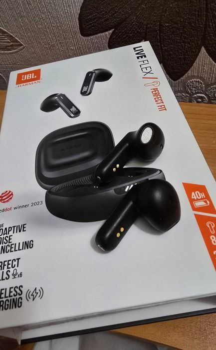 Căşti Wireless JBL Live Flex - Ca Noi (Adaptive Noise Cancelling)