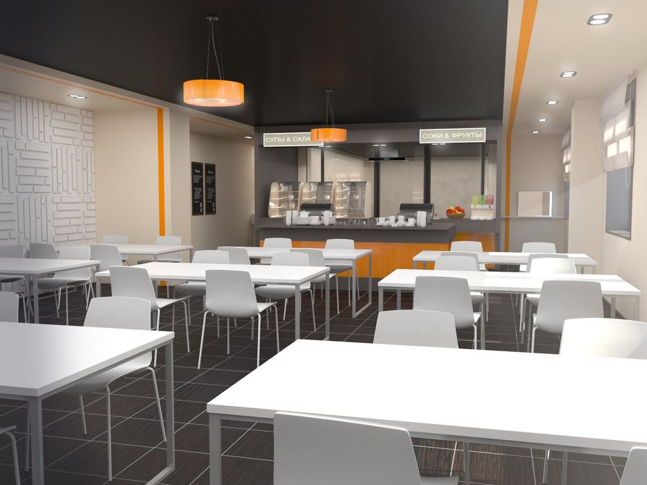 Столовая кафе на левом