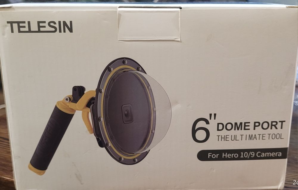 Продам Купол TELESIN DOME
PORТ для GoPro
HERO 9 / 10 / 11/12
Black GP-
