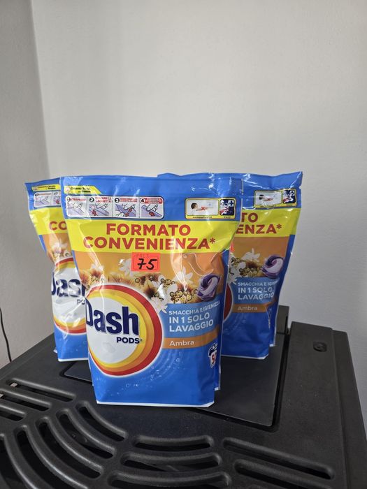 Dash capsule detergent