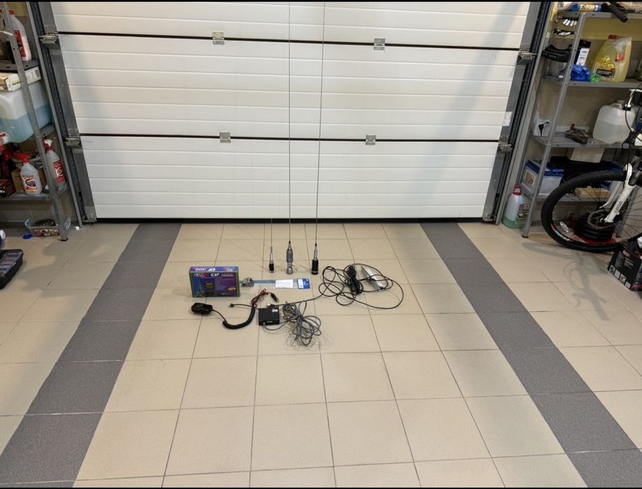 Statie auto crt mike + 3 antene