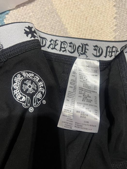 Boxeri bărbați Chrome Hearts Skull, negri, grafică craniu laterală, M, noi, nepurtați, cu cutie