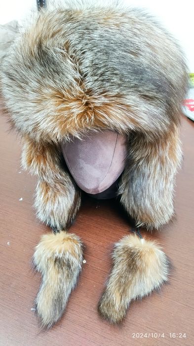 Лёгкая и теплая меховая шапка!