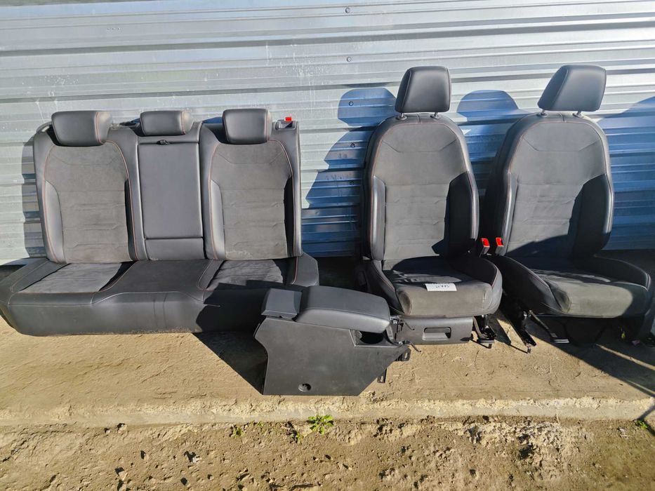 Кожен салон Seat Ateca 2022 Алкантара Н773 седалки кожени Сеат Атека