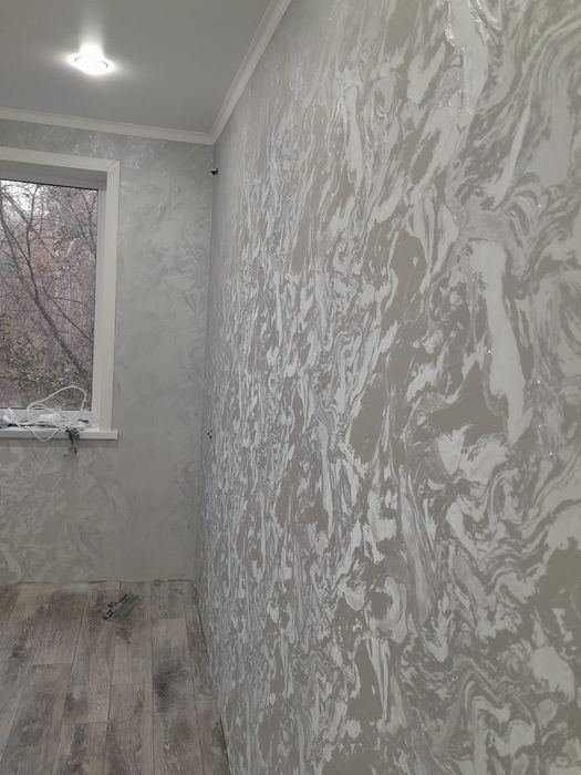 Поклейка, обоев .стаж 20 лет.