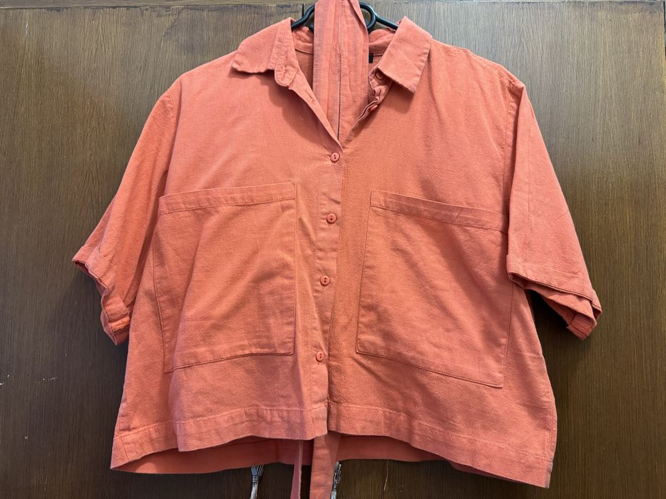 Дамски комплект горнище и долнище - неон