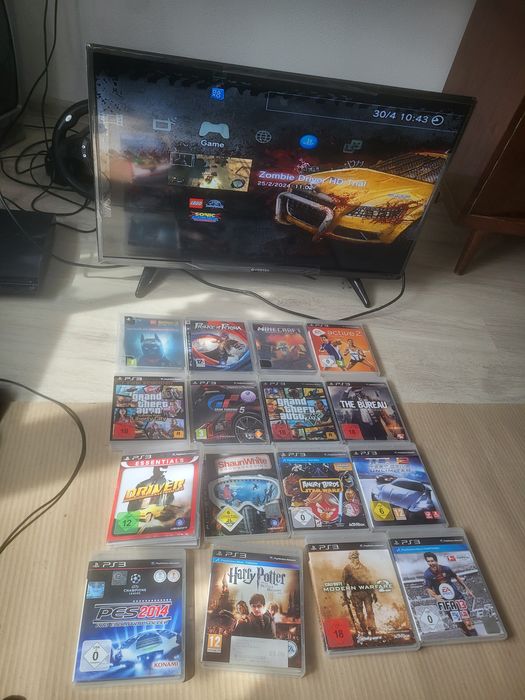 Ps 3 cu toate accesoriile ce se văd în foto