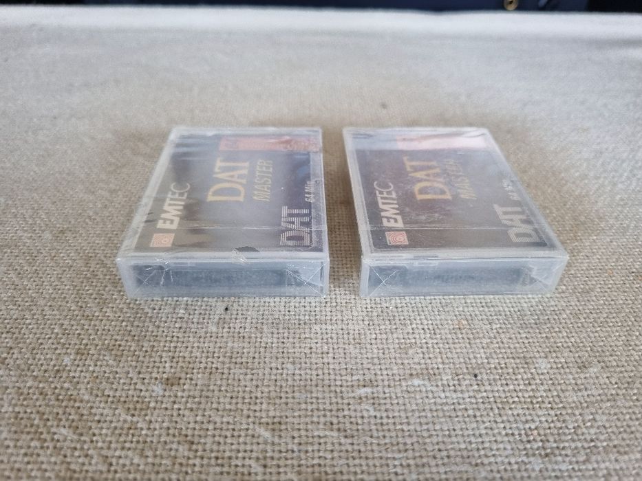 Pachet 2 buc Casete Audio DAT Emtec (Basf). Noi, sigilate.