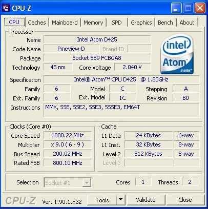 Сист.Блок Retro игр Intel Atom D425, (Batoceralinux)