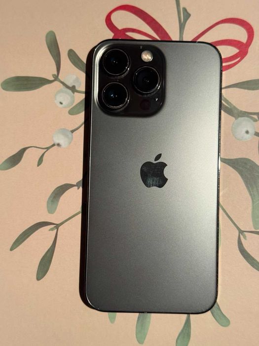 iPhone 13 Pro 128GB – Negru (Graphite) | Funcționează impecabil | Baterie schimbată recent