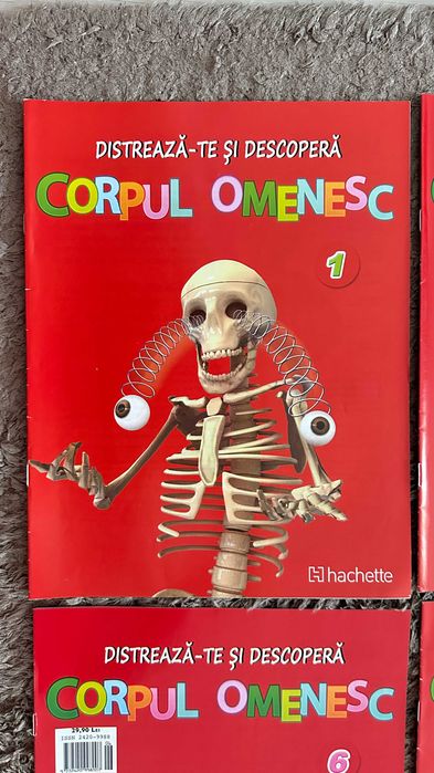 Lot Reviste „Distrează-te și descoperă Corpul Omenesc” Editura: Hachette