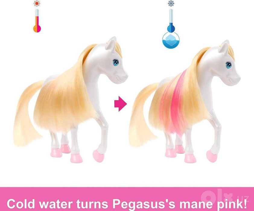 Игровой набор Barbie A Touch Of Magic Челси и Пегас