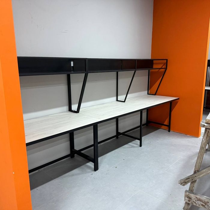 Изготовление компьютерных столов. Лофт мебель.