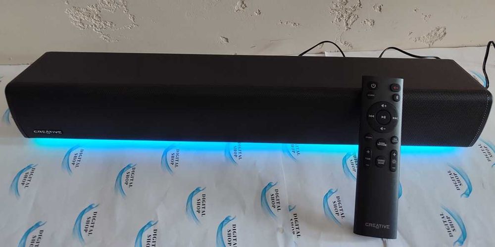 Creative Sound Blaster GS5 Технология SuperWide™ 60W, Черен, RGB