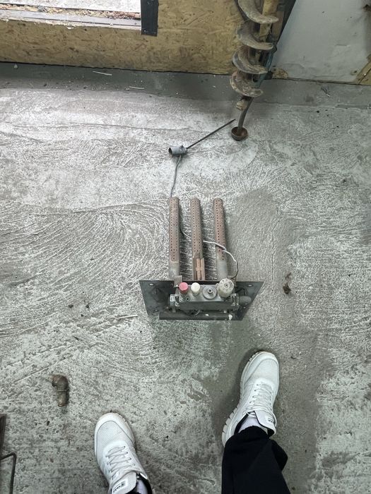 «Газогорелочное устройство АГУ с автоматикой для котла , 3 горелки