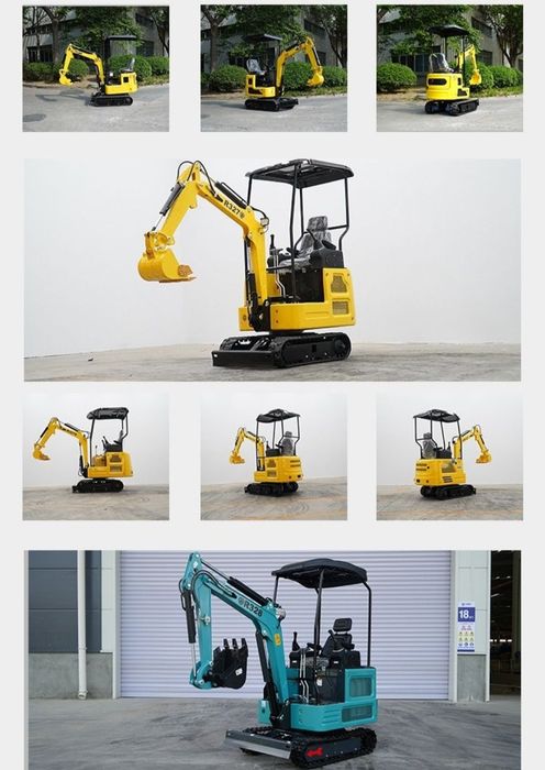 Мини эксковаторы есть в продаже