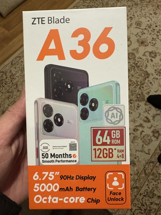 Продам ZTE Blade A 36