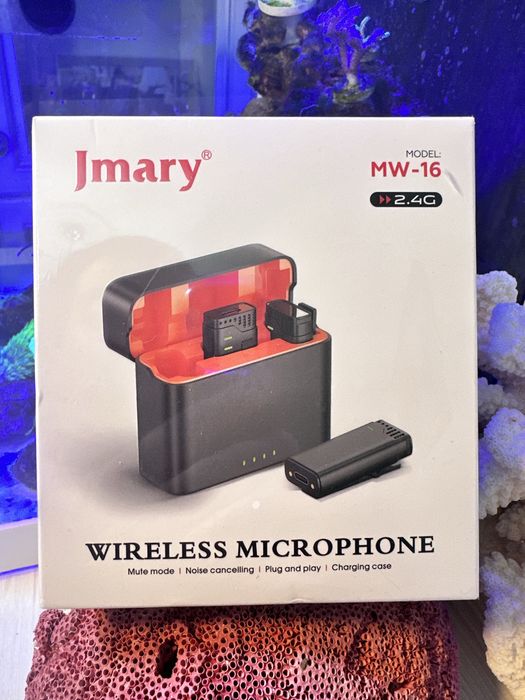 Петлички, микрофон Jmary MW-16