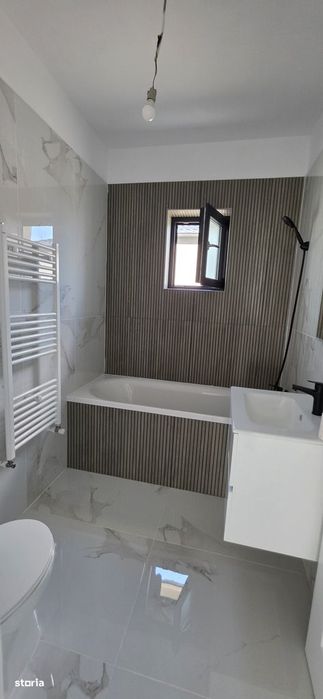 Clinceni casa parter,incalzire pardoseala, placa beton, dormitor 27mp.