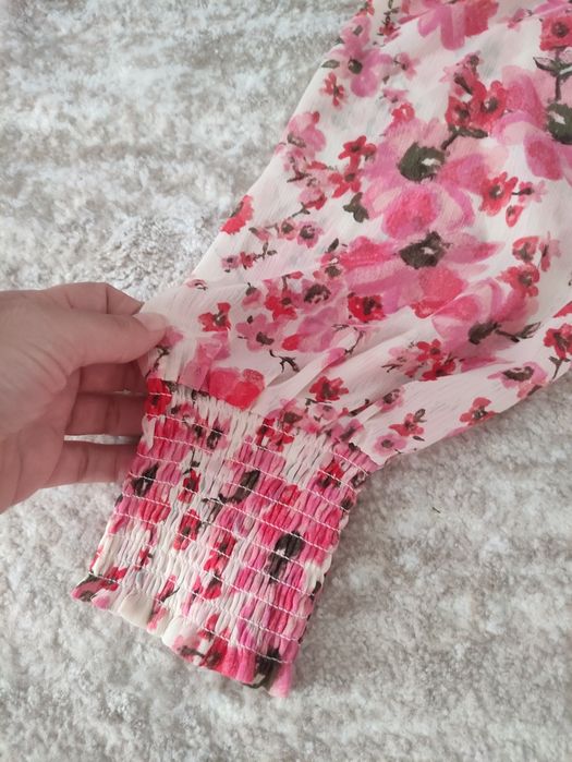 Rochie colorata asimetrică Amisu