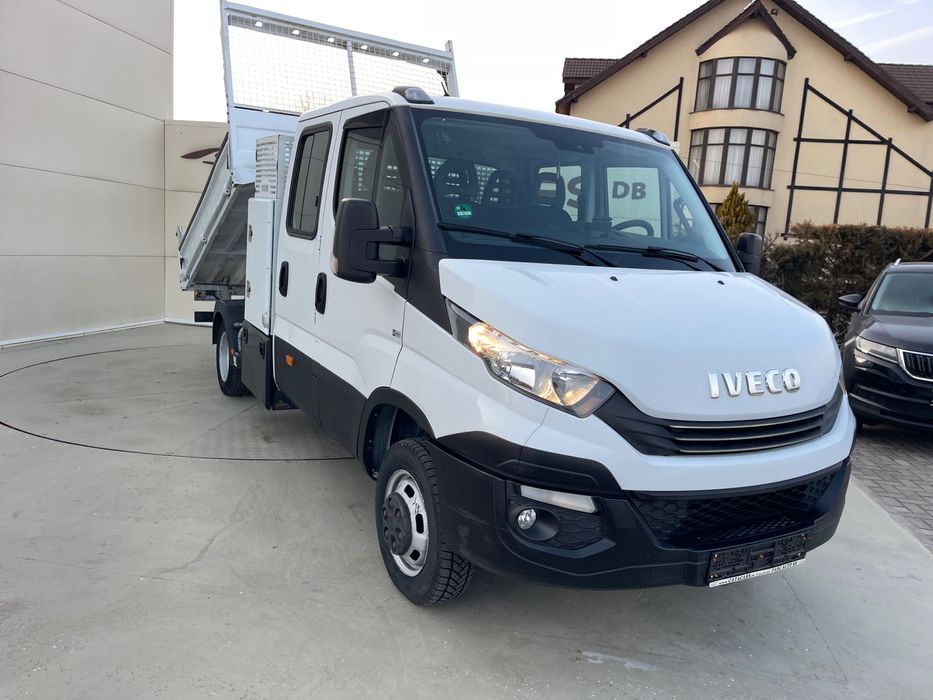 Iveco Daily Doka 7LOCURI  PUNTE DUBLA  BASCULABIL Iveco Daily Doka 35C14, 136CP, Climatronic, Comenzi volan, Pilot