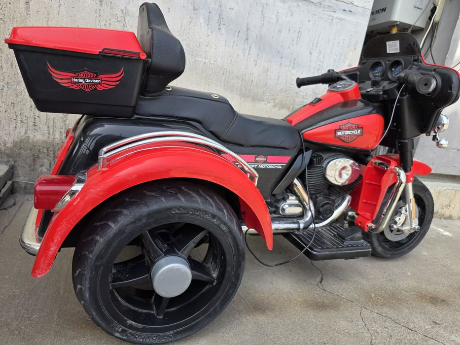 Детский электрический мотоцикл.