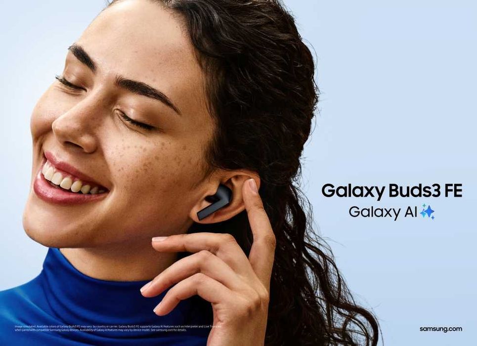 Samsung Galaxy Buds3 FE TWS до 6–8 ч. Есть доставка
