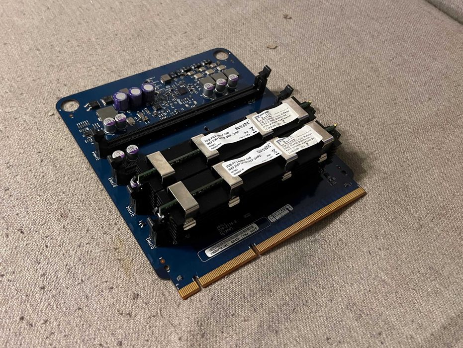 Riser memorie Apple Mac Pro 2006 2007 2x2GB FB-DIMM