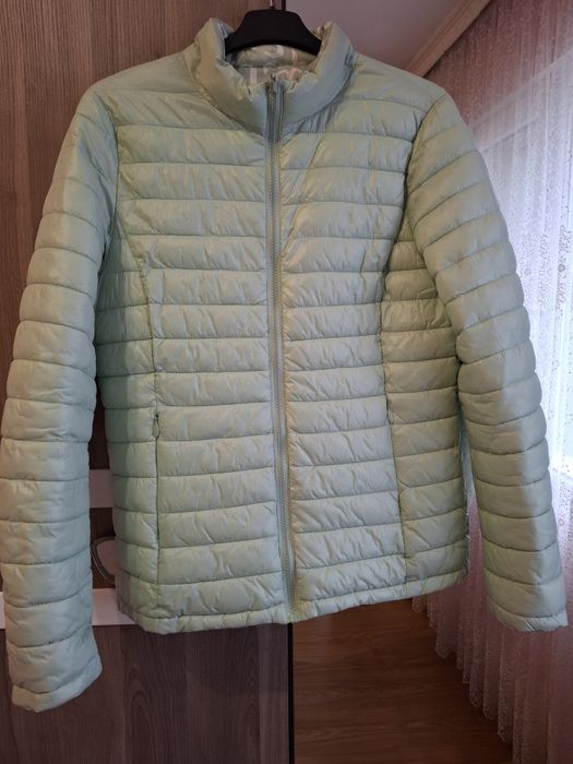 Дамско яке пролет есен двулицево.