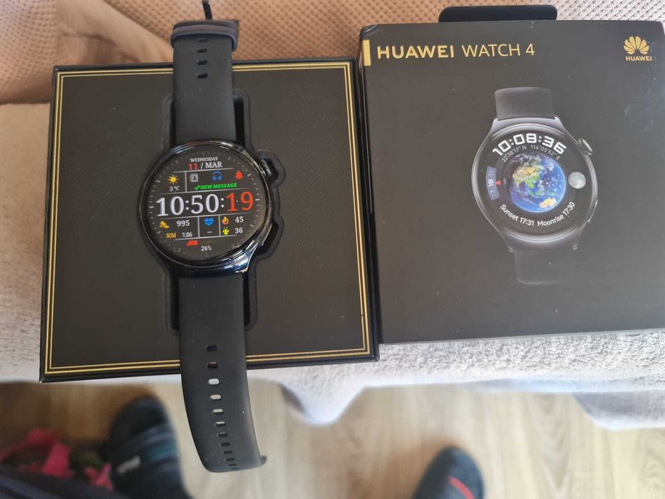 Smartwatch Huawei Watch 4, 46mm, Black