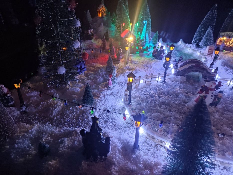 Crăciunul în orășel