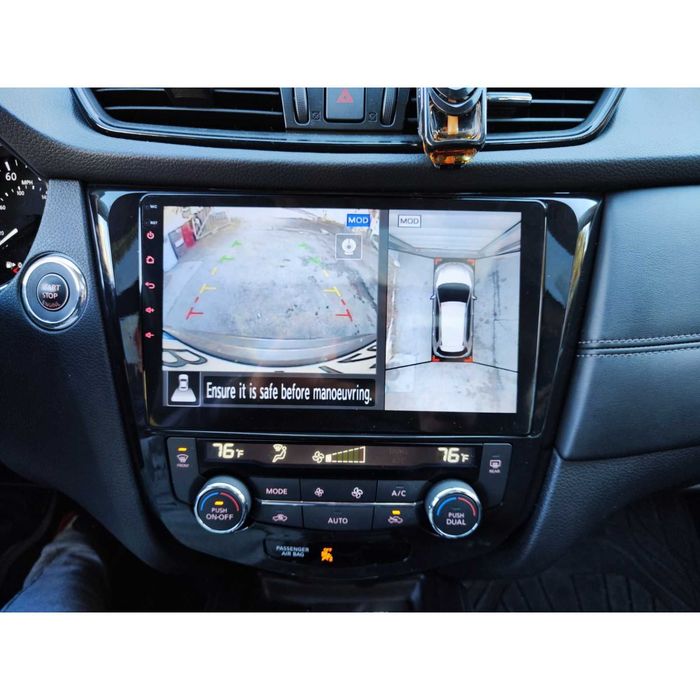 10 инчова мултимедия за Nissan Qashqai X-Trail Rogue 2013-2019 + Климатроник + Подарък камера
