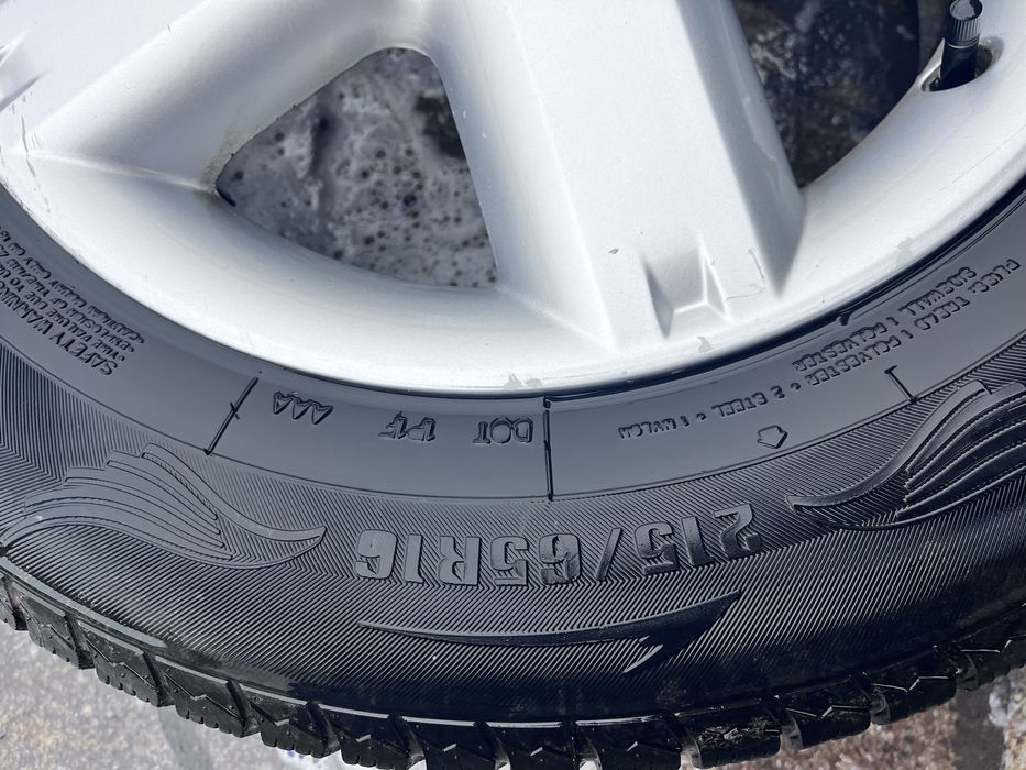 Джанти с гуми nissan x trail t30 215/65/16