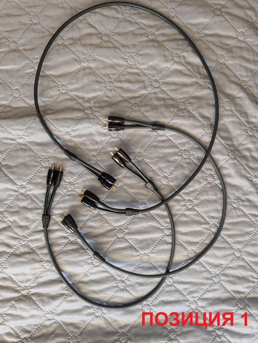 Качествени кабели аудио RCA, видео HDMI, мрежови LAN patch