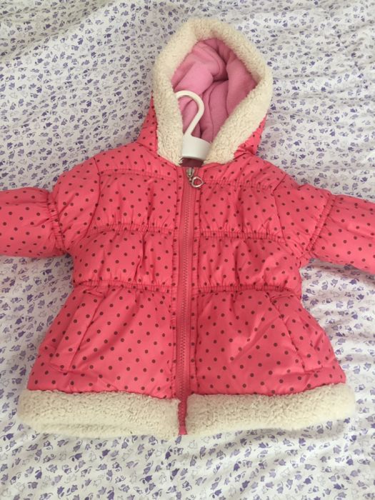 Детско зимно дебело яке, размер 12-18м.