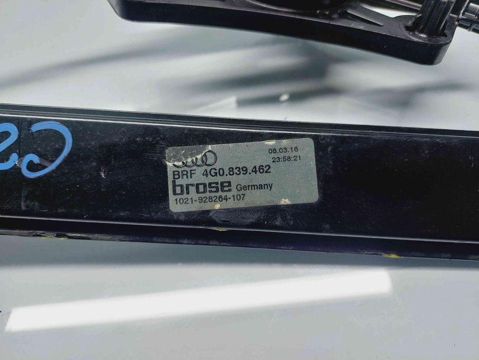 Macara electrica geam dreapta spate Audi A6 (4GC, C7) Facelift S-line