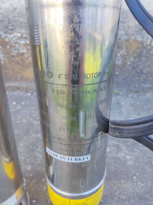 Потопяем помпен агрегат, 4 цола, impo, SK 404/07 - не е изполван, мостра престояла на склад, реф №02