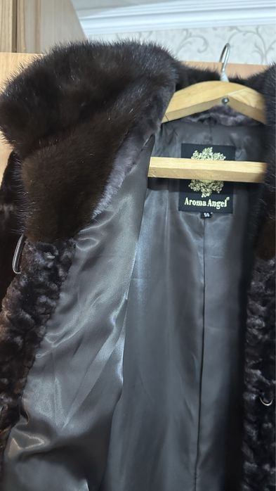 Шуба мутон состояние новое