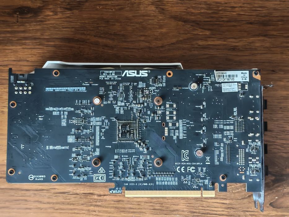 Placă video ASUS Dual GeForce GTX 1060 6GB GDDR5 - Impecabilă / Ediție Albă