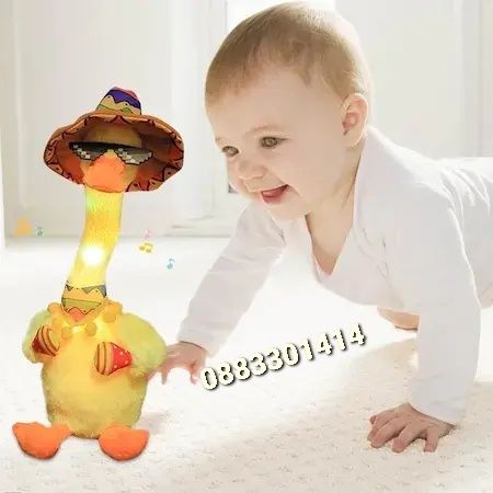 Танцуващо пате Музикално Говорещо Повтаря думи