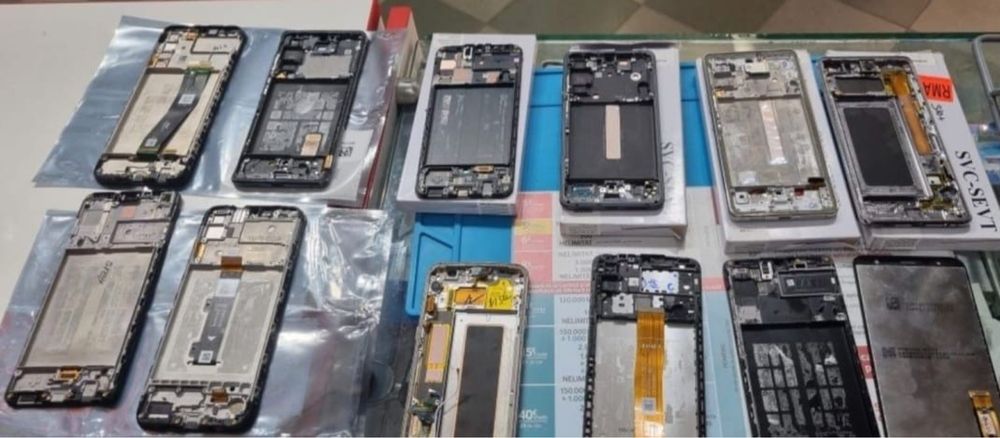 Lot Display placa de baza Samsung S21 FE A51 iphone 12 X 11 S10 pro 15 max 13