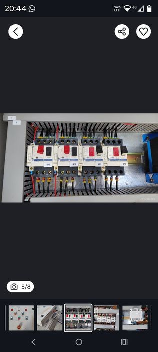 Panou electric comandă