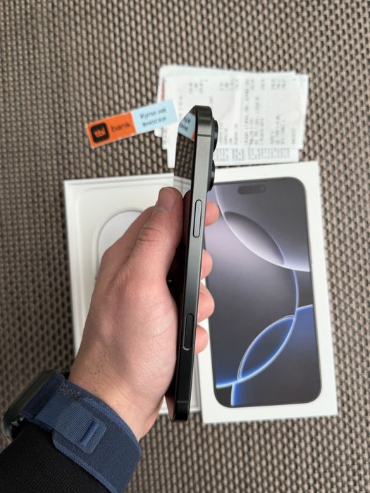 24М ГАР! 512Gb*ЛИЗИНГ* iPhone 16 Pro Max Black Titanium / Гаранция