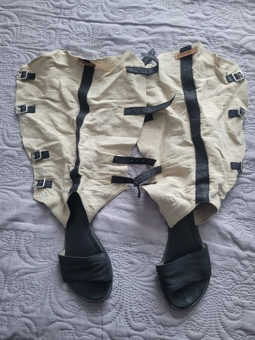 Ленени летни ботуши LUCY