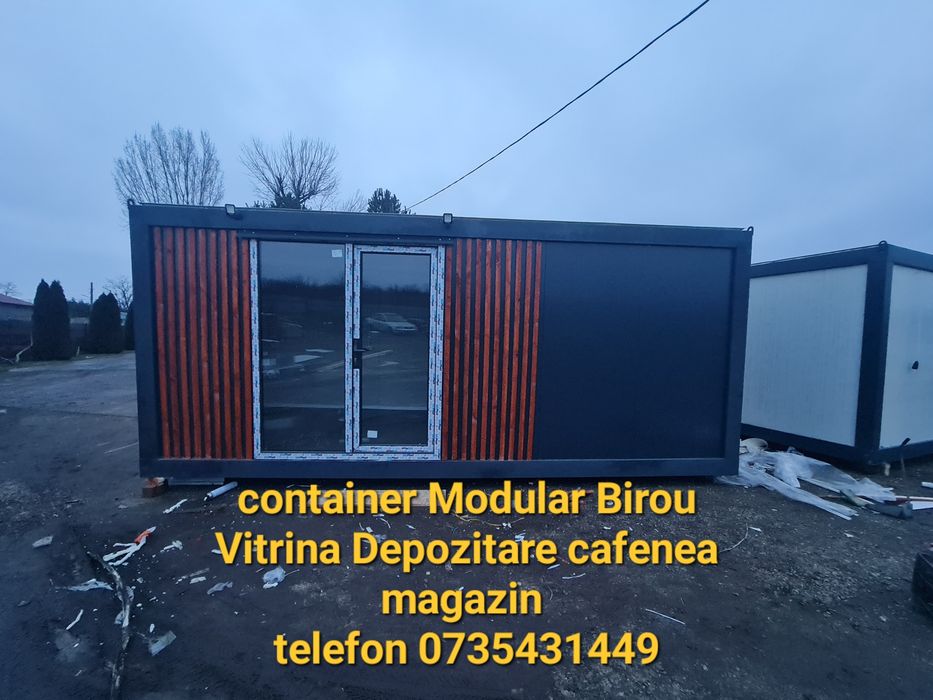 Container Birou Vitrina