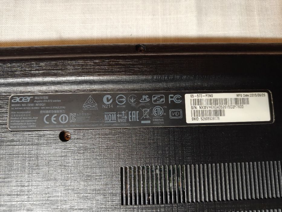 Acer Aspire E5-573-P3N0